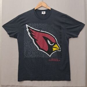 NFL Team Apparel Arizona Cardinals Short Sleeve T-Shirt : XL : Gray